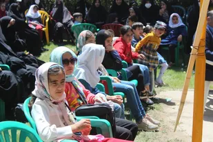 برگزاری مراسم روز دختر به مناسبت ولادت حضرت معصومه در شهرستان ایجرود