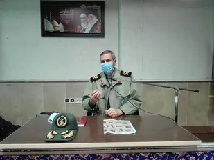 بازدید فرمانده سپاه استان تهران از ناحیه حضرت روح اله(ره)