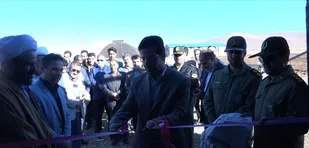 بهره برداری و افتتاح دوطرح عمرانی در بویین میاندشت همزمان با هفته بسیج
