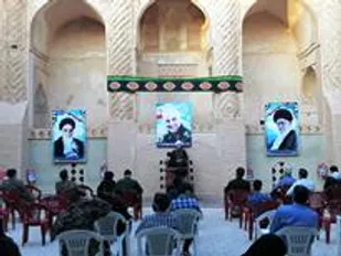 برگزاری مراسم گرامی داشت هفته دفاع مقدس در پایگاه جوادالائمه نایین