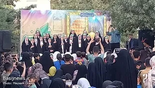 برگزاری مراسم جشن ولادت امام رضا (ع) در بوستان شهدای ۱۷ شهریور