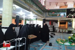 مراسم های عزاداری و فرهنگی در دهه پایانی صفر در سرخه برگزار شد