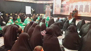 نخستین یادواره شهدای دختران خردسال قم برگزار شد