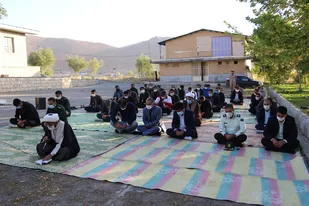 برگزاری زیارت عاشورا درکوهرنگ
