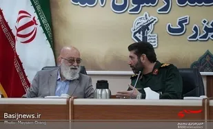 دیدار رئیس و اعضای شورای شهر تهران با سردار فرمانده سپاه تهران بزرگ