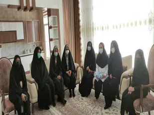 تجلیل از دو مدافع سلامت بیمارستان ولیعصر (عج) شهرستان بافق