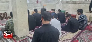 عزاداری 28 صفر و ایستگاه صلواتی در روستای زرین&zwnj;درخت