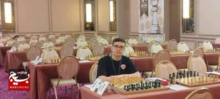 در خشش استاد بزرگ شطرنج خوزستان در مسابقات باشگاه&zwnj;های اروپا