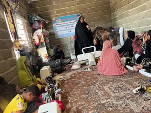 از مهارت تا استقلال؛ زنان سرپرست خانواده در پایگاه کریمه توانمندتر می&zwnj;شوند