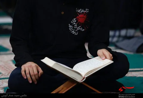 جلسه هفتگی هیئت میثاق با شهدا در آستانه دهه فاطمیه