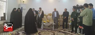 دیدار با بانوان ایثارگر دفاع مقدس در شهرستان باغملک
