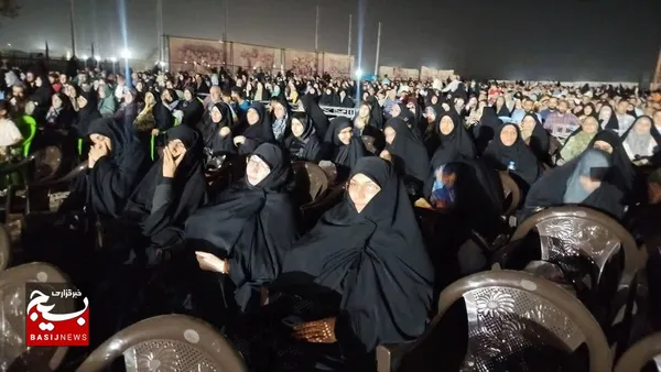 حضور مسئول بسیج جامعه زنان در گیلان
