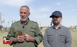بازدید خبرنگاران ارومیه از یادمان شهید بروجردی