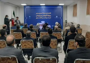 بهره برداری از   دبیرستان گل نراقی  فشافویه با حضور  رئیس&zwnj;جمهور