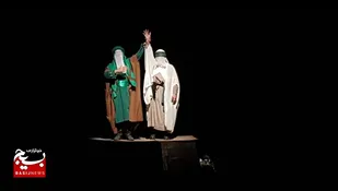 نمایش بازسازی واقعه غدیر خم در شهر دیلم اجرا شد