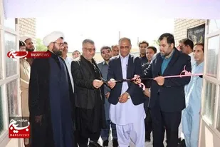 افتتاح مدرسه سلمان فارسی در شهرستان دلگان