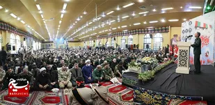 مراسم سومین سالگرد شهادت حاج قاسم سلیمانی در اردبیل