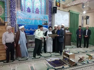 تقدیر از مدافعان امنیت مناسبت هفته وحدت