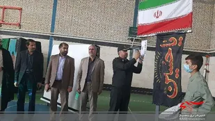 نواخته شدن زنگ استکبار ستیزی در مدارس شهرستان فراهان