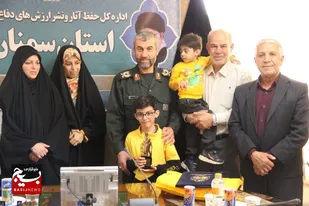 کسب رتبه سوم کشوری استان سمنان در جشنواره ملی &laquo;افتخار من&raquo;