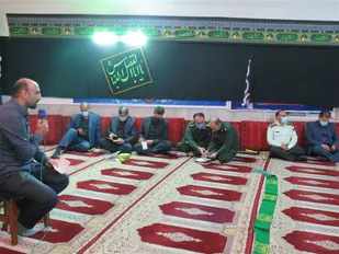برپایی میزخدمت در شهرک کوثر شاهرود+تصاویر
