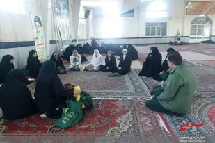 برگزاری میقات صالحین بسیجیان به&zwnj;مناسبت هفته بسیج در بهار