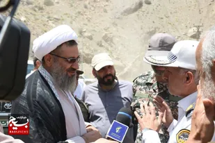 دیدار حجت&zwnj;الاسلام والمسلمین یوسفی با گروه های جهادی مستقر در مناطق حادثه دیده جاده چالوس