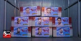 از شام بلا شهید آورده اند/مشهدالرضا میزبان پیکر مطهر شهدای تازه تفحص شده مدافع حرم+عکس