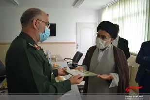 تقدیر رئیس کل دادگستری استان مرکزی از فرمانده سپاه روح الله