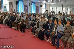مراسم بزرگداشت شهدای هفتم تیر و آیت الله شهید حیدری در نهاوند
