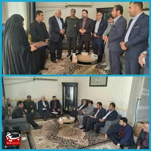 هدیه رئیس&zwnj;جمهور به همسر شهید عبدالخانی تقدیم شد