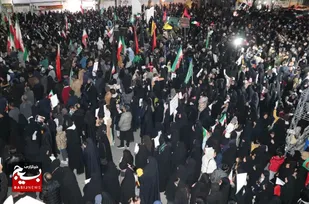 حضور و تجمع ملت داغدار ایران در سراسر استان البرز + تصاویر