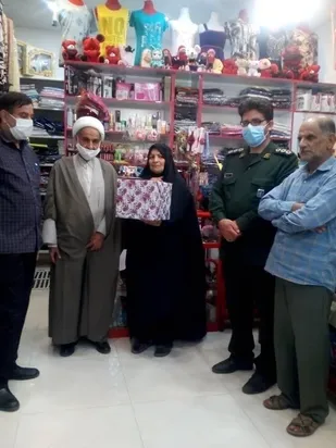 تجلیل از بانوان با حجاب آران و بیدگل به مناسبت هفته عفاف و حجاب