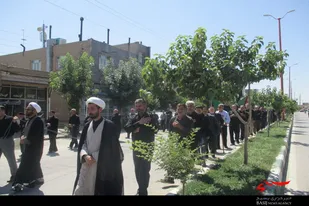 عزاداری شهادت امام جعفر صادق(ع) در فامنین