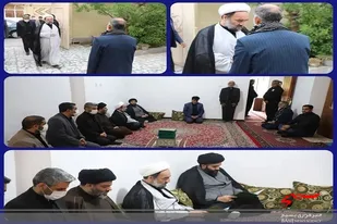 دیدار نماینده ولی فقیه در استان سیستان و بلوچستان با خانواده شهید آبسالان