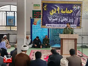 مراسم باشکوه &laquo;۹ دی&raquo;، روز بصیرت و میثاق امت با ولایت در تفتان برگزار شد