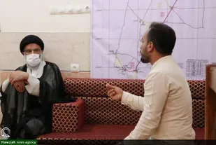 بازدید نماینده ولی&zwnj;فقیه خوزستان از قرارگاه آب&zwnj;رسانی سپاه امام علی(ع) اهواز در غیزانیه