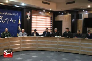 دیدار اعضای شورای تامین شهرستان اشتهارد، با فرمانده سپاه امام حسن مجتبی (ع)