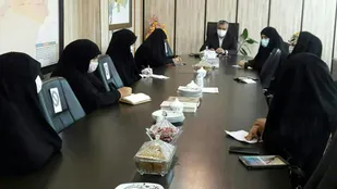 دیدار جمعی از بانوان موثر فرهنگی با فرماندار شاهرود+ عکس