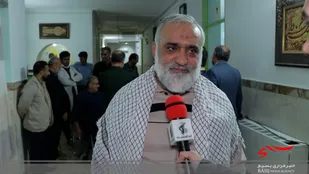 بسیج همه وجودش وقف تعالی اسلام و ایران است