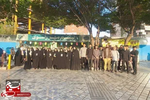مأموریت مداوم بسیجیان ناحیه مالک اشتر مشهد در ترویج حجاب و عفاف در جوار حرم مطهر رضوی