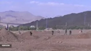 بازسازی عملیات فتح المبین در شهر دامنه