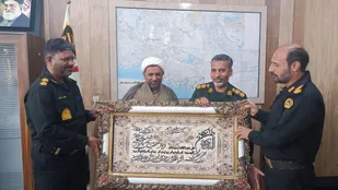 دیدارفرمانده&zwnj;ناحیه&zwnj;جاسک&zwnj;با&zwnj;فرمانده&zwnj;انتظامی&zwnj;شهرستان