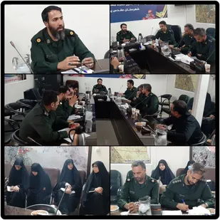 نشست کارگروه سرمایه انسانی بسیج در سپاه ناحیه پیشوا