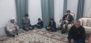 قرائت دعای توسل و شرح نامه ای از نهج البلاغه در محله سناردک پیشوا