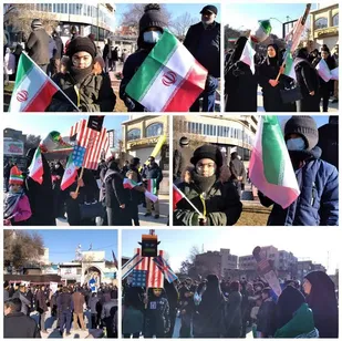 آغاز راهپیمایی باشکوه ۲۲ بهمن در کرمانشاه