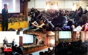 مراسم عزاداری شهادت امام حسن عسکری در آموزش و پرورش عباس&zwnj;آباد برگزار شد