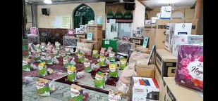 اهداء ۵ سری جهیزیه توسط ناحیه مقاومت بسیج روح الله یزد