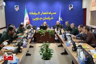 قرارگاه جمعیت سپاه انصارالرضا علیه&zwnj;السلام با حضور معاون هماهنگ&zwnj;کننده سپاه پاسداران