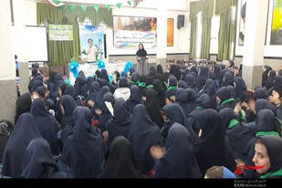 مراسم جشن نیمه شعبان در حسینیه حضرت ابوالفضل(ع) بهار